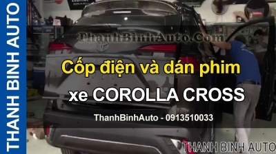 Video Cốp điện và dán phim xe COROLLA CROSS